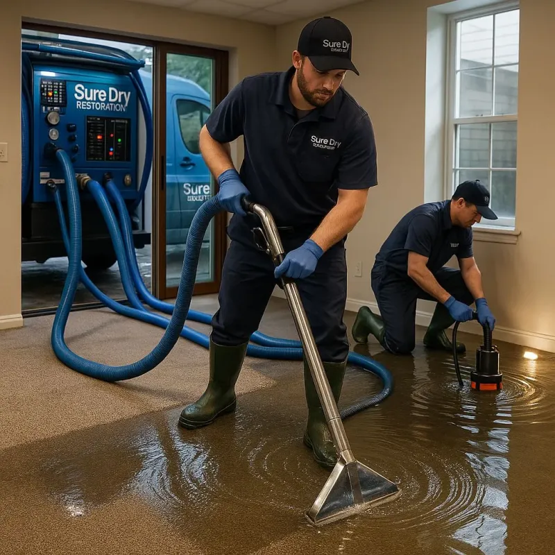 Water Extraction and Removal process in Valley Falls, RI
